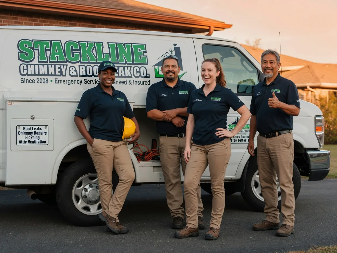 Chimney flashing repair company in Clarksburg, PA